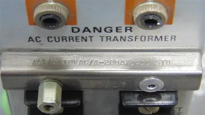 Moore Industries ACT/0-10VAC/4-20MA/24DC STD AC Current Transformer Module Used