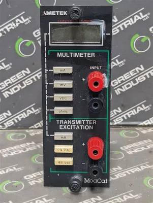 Ametek 90B1 MODCAL Multimeter Transmitter Excitation Card 160 Rev. B Used
