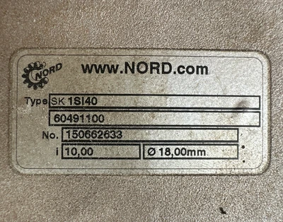 USED NORD SK1SI75/40