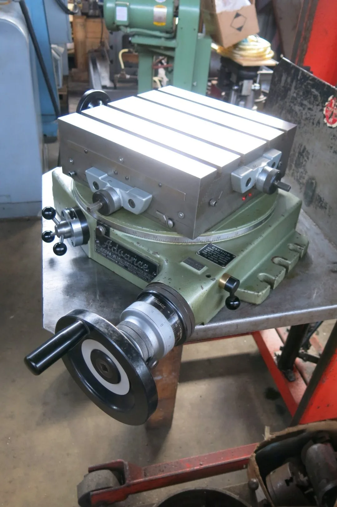 Advance 13″ x 13″ X-Y Rotary Table Model B-13