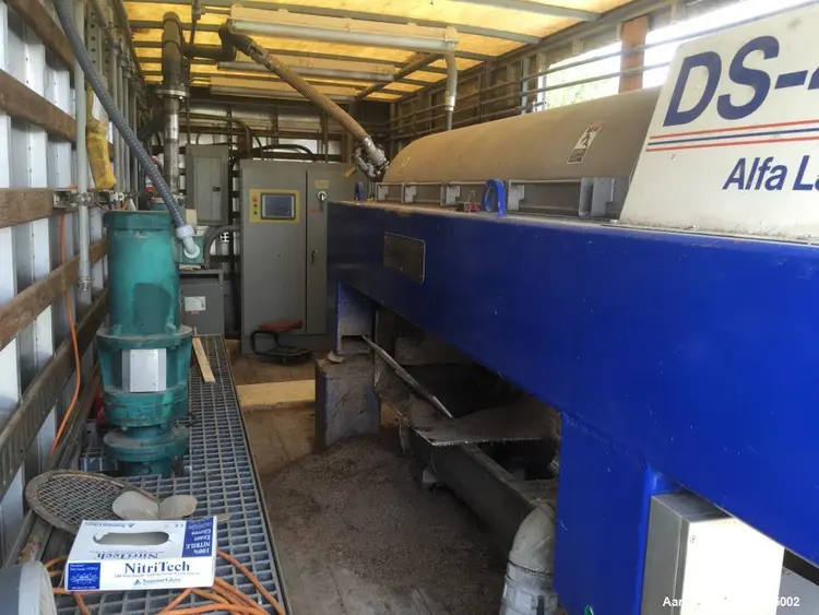 Used ALFA LAVAL DS-401 Decanter Centrifuges Illinois US | Aaron Equipment #84581