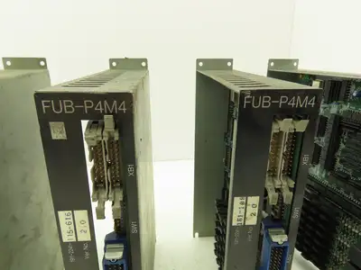 Okuma FUB-P4M4 Opus7000 PLC Slot Card Controller Version 2.0 Lot Of 4