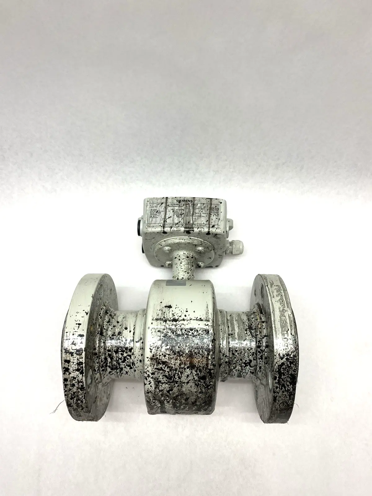 FM MAG 3100 P | Siemens Sitrans  Full Bore Electromagnetic Flow Sensor 3 Inch - For parts or not working