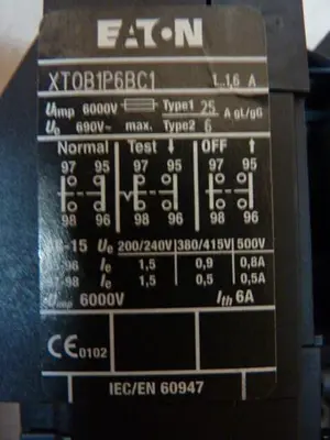 NEW EATON CORPORATION XTOBIP6BC1