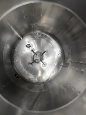 Used 26 Gallon Jacketed Tank (Reactor), Stainless Steel