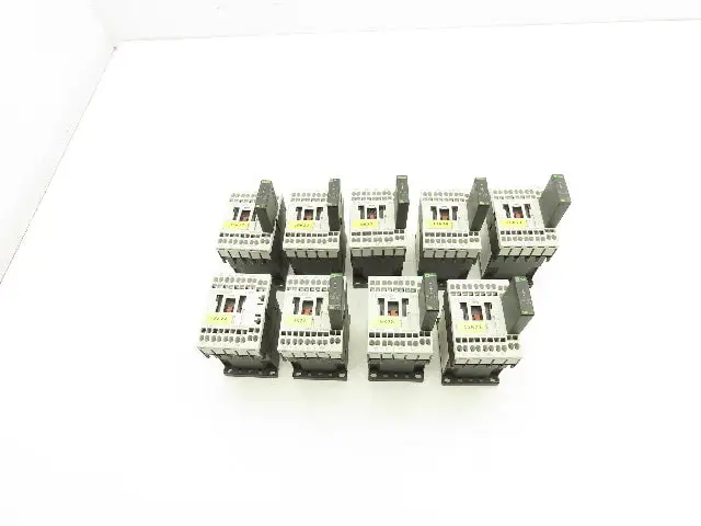 Siemens 3RH1122-2BB40 Auxiliary Contactor 600VAC 10A Lot Of 9