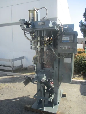 125 KVA Automation Int Inc, dual head spot welder, w/ Allen Bradley control