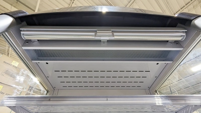 171-0296 29" Open Air Self Contained Vertical Cooler Case