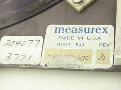 Measurex Moisture Detector Motorized Carousel Spinning Station 7"Dia 115V