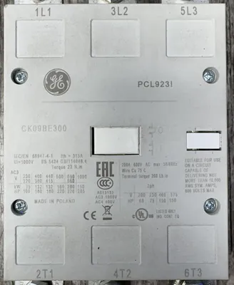 GE CK09BE300 Definite Purpose Contactors | ESS Industrial Equipment Sales (4)