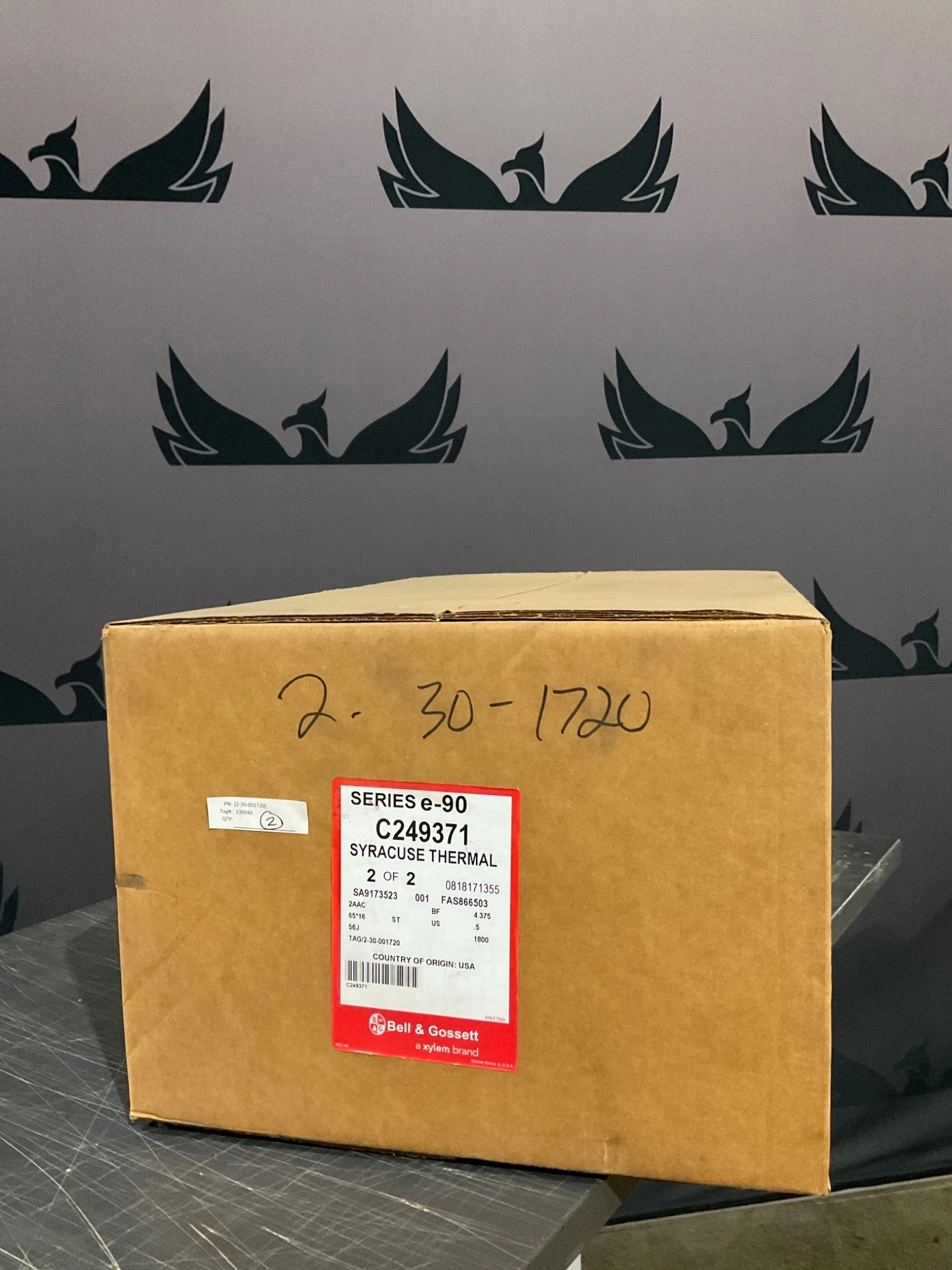 BELL & GOSSETT C249371 Series e‑90 Centrifugal Pump NEW