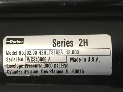 USED PARKER 02.00 H2HLTS182A 12.000