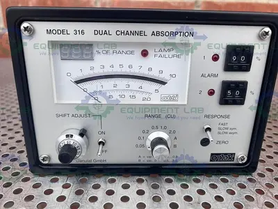 USED OPTEK 316 DUAL CHANNEL ABSORPTION METER  115/230V