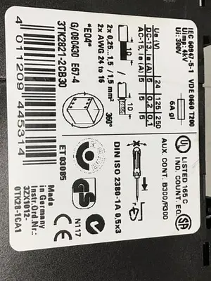 USED SIEMENS 3TK2821-2CB30