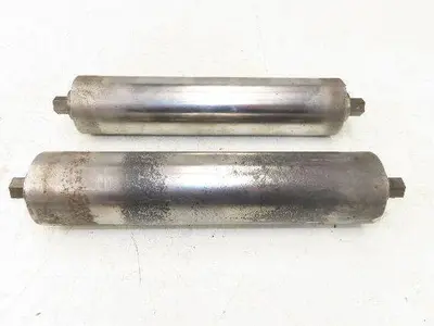 Hytrol 2.5" Snub Idler Roller 15" Hytrol Conveyor 12"BF 11/16" Hex Lot of 2