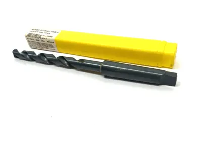 USED MORSE CUTTING TOOLS TAPER SHANK DRILL BIT 1302 9/16 2MTS DRL HSS BLK