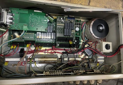 (3) Alfa-Laval EPC-50 V control units.