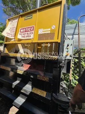 USED HARMONY / JV MANUFACTURING EIGHT (8) 60" VERTICAL BALERS