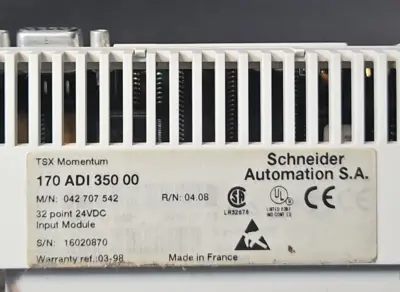 Schneider 170ADI35000 Terminal Module 24VDC (BIN353)
