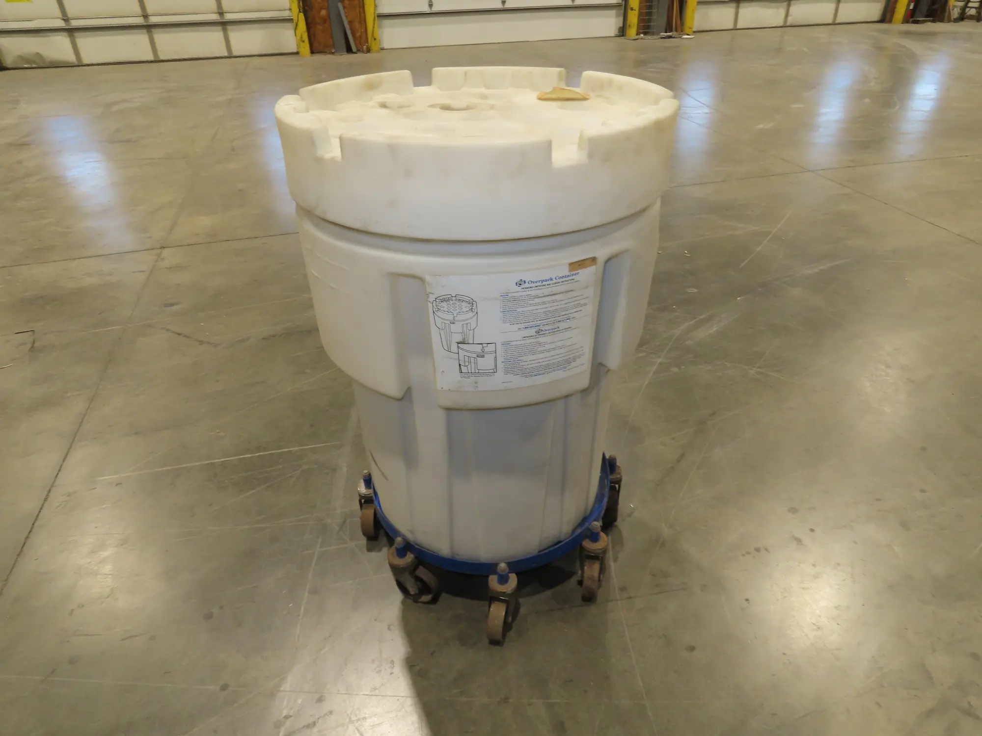 PIG 65 Gal Overpack Salvage Drum Oil Spill Kit