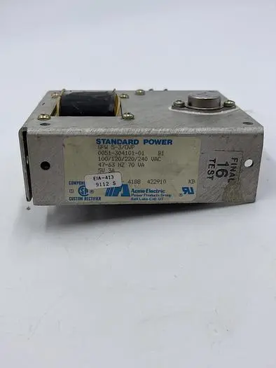 Used ACME ELECTRIC ACME ELECTRIC SPW 5-3/OVP Misc Electrical & Power Parts | ND Industrial Surplus #1214935