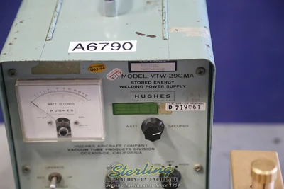 Used HUGHES VTW-29C Arc Welders California US | Sterling Machinery Exchange #1467670