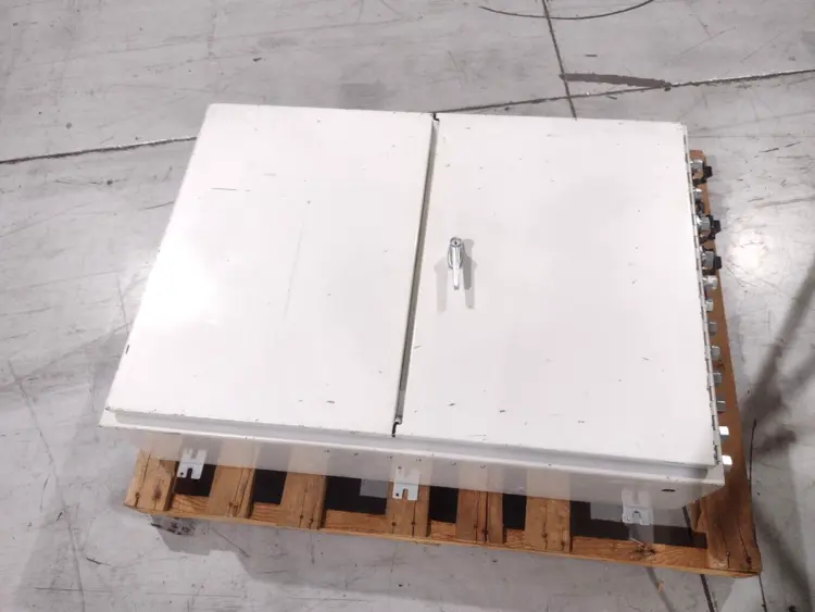 Used Hoffman Continuous Hinge 2-Door with Handle Electrical Boxes Michigan US | Maverick Industrial Sales #1410747