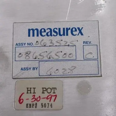 HONEYWELL MEASUREX 08656500 POWER SUPPLY MODULE REV C 240 V #L-377