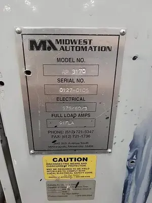 USED MIDWEST AUTOMATION 65”
