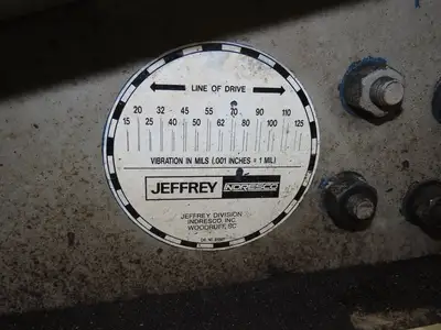 Jeffrey Indresco Model 100 HP Vibratory Feeder Magnetic Drive 480V 10A 1Ph