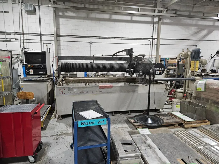 Used 2008 OMAX 55100 Waterjet Cutters Ontario CA | B.W. GUILD EQUIPMENT INC. 6 #125023