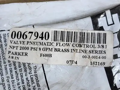 NEW PARKER F600B