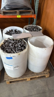 Four barrels of Klein Hickey Heads, 1" - quantity approx. 1414
