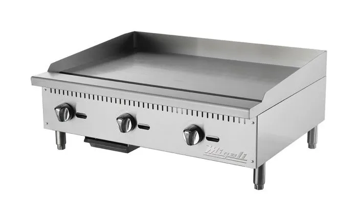Migali C-G36 36″ Wide Manual Griddle - 90,000 BTU Competitor Series