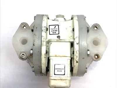 Used Wilden Plastic Diaphragm Pump Polypropylene 1/2" NPT AODD w/01-3181-20 Diaphragm Pumps Michigan US | Maverick Industrial Sales #1395273