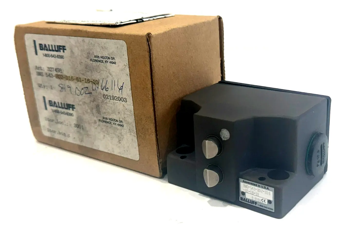 NEW BALLUFF BNS 543-BO2-D16-61-16-10 LIMIT SWITCH BNS543BO2D16611610