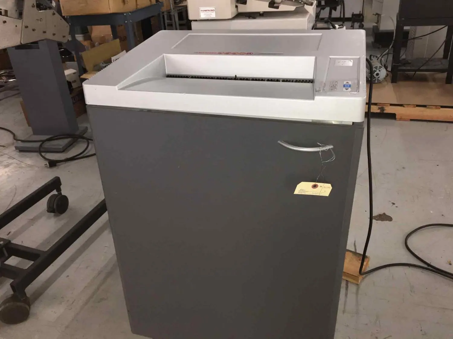 Used _UNKNOWN_ _UNKNOWN_ Paper Shredders Illinois US | Tompkins Printing Equipment #1511993