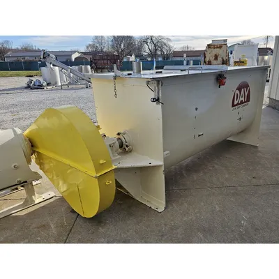 Used 15HP J H Day Stainless Steel Double Ribbon Blender - 62 Cu/Ft