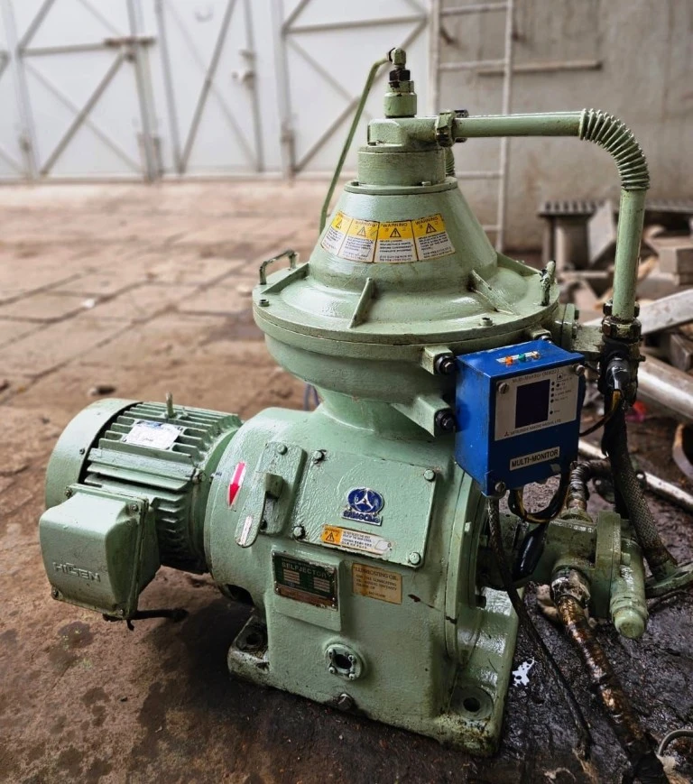 Mitsubishi SJ-35H self-cleaning oil purifier, SS bowl.
