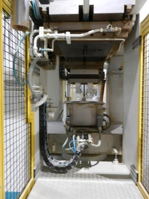 USED LAUFER MSA RKO 500 TON PRESS FOR COMPOSITE MAT.