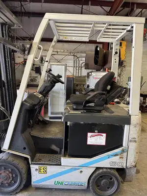 Used 2022 UNICARRIERS MCT1B2L25FS 4-Wheel Sit down Electric Counterbalance Forklifts California US | Ben Kaplan Equipment #1457589