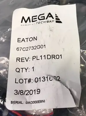 Eaton Mega Techway 67C2732G01 Switch Kit Rev: PL11DR01. 4B