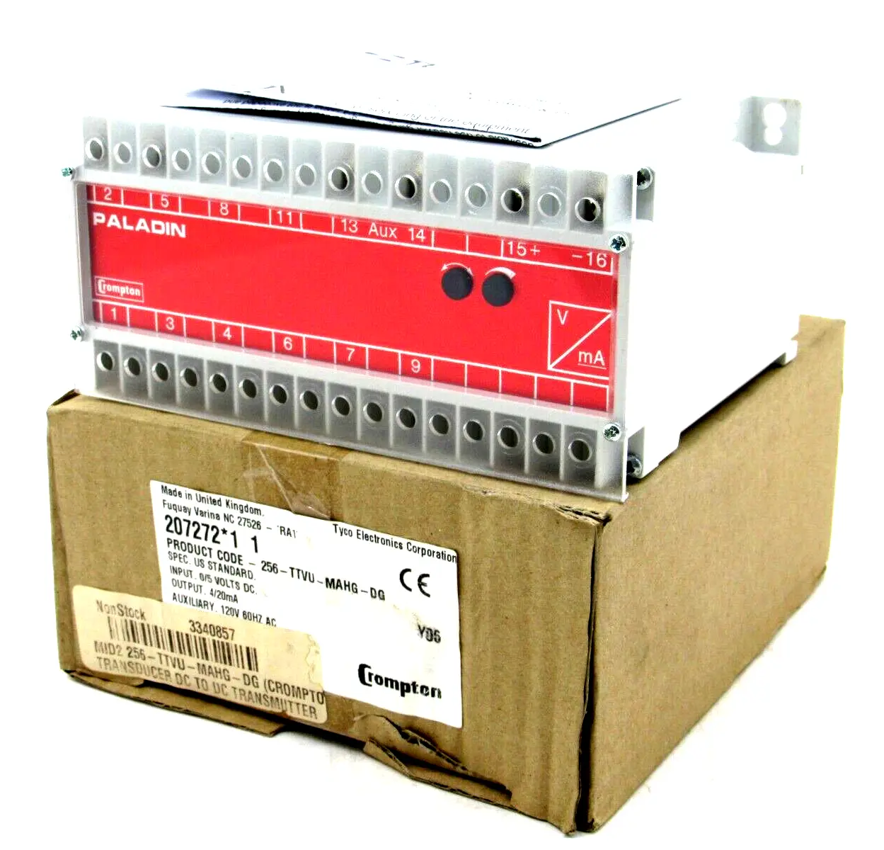 NEW CROMPTON 256-TTVU-MAHG-DG TRANSDUCER 256TTVUMAHGDG