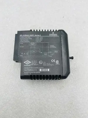 EMERSON DELTAV KJ3221X1-BA1 AO CARD 8 CH 4-20 MA HART SER 2 #K-2525