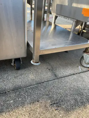 Used Falcon Restaurant Supply Used 20" Stainless Steel Equipment Stand - SS221 Restaurant Equipment (Miscellaneous) Illinois US | Falcon Restaurant Supply #1375974