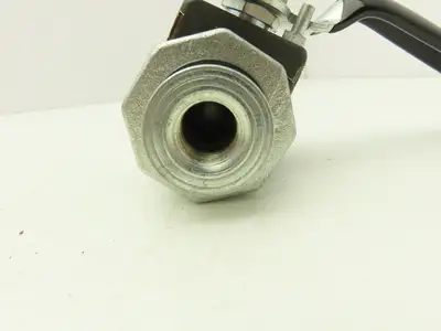 Marpac B790KT 3/8" NPT Ball Valve Reduced Port 4500 WOG CTFE