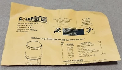 NEW SEALMASTER SPL-HP250-EM