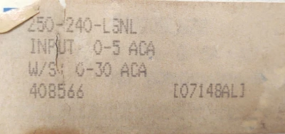 NEW Yokogawa 250-240-LSNT