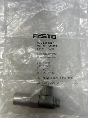 NEW Festo HGL-1/8-1/8-B 543253