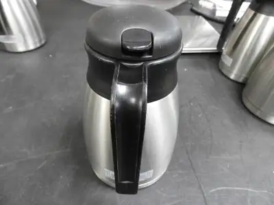 Used Newco Used Newco 111386 1.2L Vaculator Thermal Carafe - Stainless Steel Coffee Equipment Illinois US | Falcon Restaurant Supply #1376587